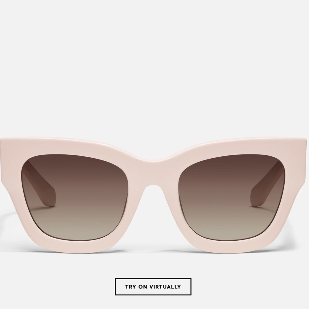 NEW! Quay By The Way cream sunglasses